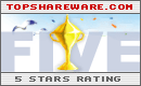 Magic File Renamer rated 5 stars on TopShareware.com